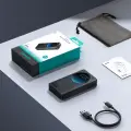 Joyroom JR-PBF01 внешний аккумулятор (powerbank) | 10000 mAh | 30W | USB-C, USB-A | LED фонарик | черный Фото num