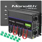 Qoltec Monolith voltage converter 6000 MS Wave | 12V to 230V | 3000/6000W | USB Foto 1