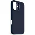 Decoded AntiMicrobial Silicone Backcover Case with MagSafe for iPhone 16 - Navy Blue Photo