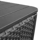 Garden table/storage box Luzon Plus grey — Photo 2