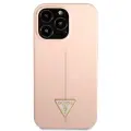 Guess Silicone Line Triangle Case for iPhone 13 Pro Max Pink — Foto 3