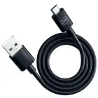 3MK Hyper Cable USB-A - Micro USB1.2m 5V 2,4A Black cable — Foto 3