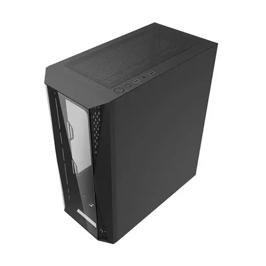 Darkflash DK352 Plus Computer Case with 4 fans (Black) Foto 7