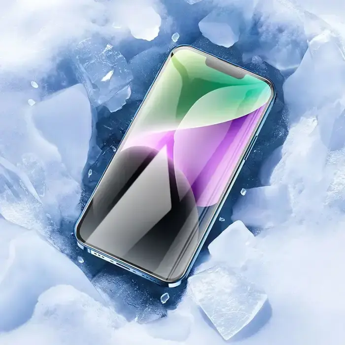 Borofone Tempered glass BF6 Diamond Armor Full Screen HD for Iphone 15/16 - 10 pieces Foto 6