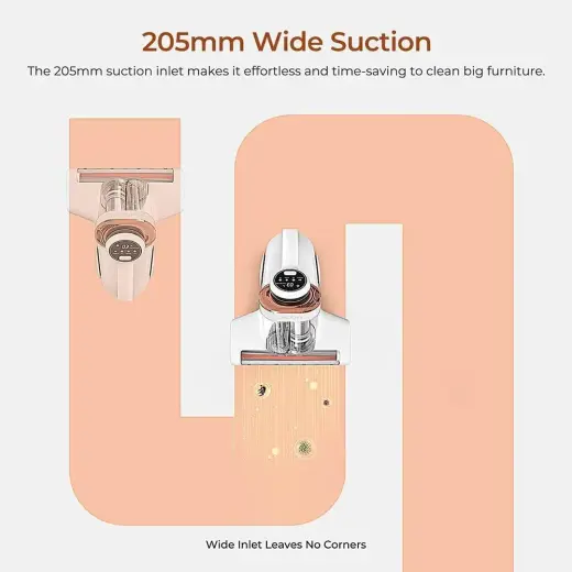 JIGOO J300 putekļu sūcējs pret ērcēm matračiem | dīvāniem ar noņemamu tvertni Foto 2