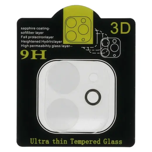 Tempered Glass for camera (LENS) for Iphone 11 (island) Foto 2