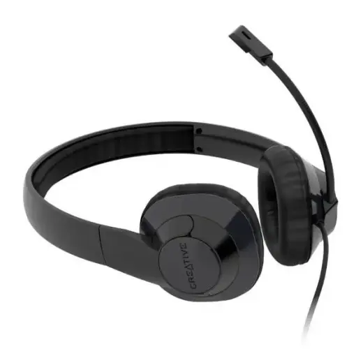 Creative Słuchawki przewodowe             z mikrofonem HS-720 V2 czarny|black USB Foto 3