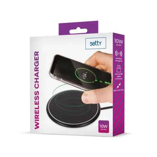 Setty wireless charger 10W Фото num