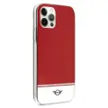 Mini MIHCP12LPCUBIRE iPhone 12 Pro Max 6,7" czerwony|red hard case Stripe Collection Фото num