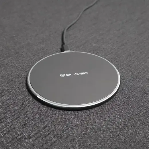 Blavec Induction charger BQI-06 Qi 15W UniCharge (BQI06-QIB) matte black Фото num