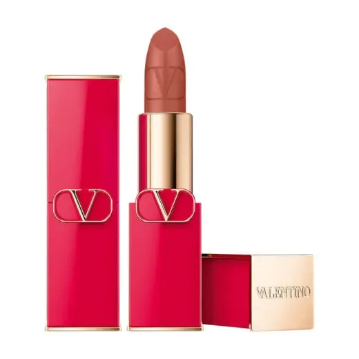 Valentino, Rosso, Matte, Cream Lipstick, 107A, Refillable, 3.5 g Foto 1