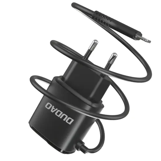 Dudao A2ProL зарядное устройство | 12W | USB-A, Lightning | с проводом Lightning в комплекте | черное Фото num