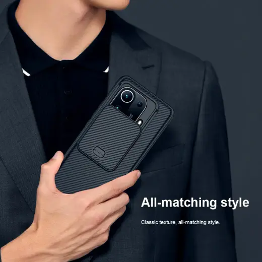 Nillkin CamShield Pro PC+TPU Case for Xiaomi Mi 11 Pro black Foto 13