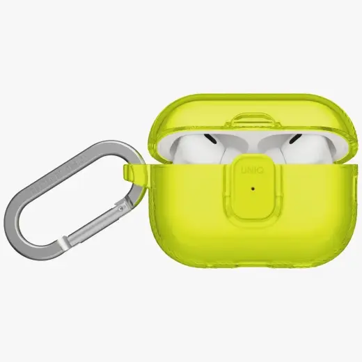 Case UNIQ Glase Pro for AirPods Pro 3     Lock Case yellow Foto 2