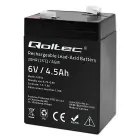 Qoltec AGM battery | 6V | 4.5Ah | Maintenance-free | Efficient| LongLife | for UPS, scale, cash register Foto 9