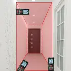 Qoltec High-Precision Laser Distance Meter with Bubble Level | LCD with backlight | 50m Foto 13