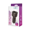 Setty automašīnas lādētājs | 36W | USB-A | melns Foto 2