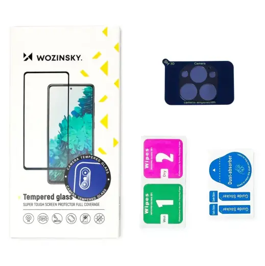 Wozinsky Full Camera Glass 9H Full Camera Tempered Glass for Samsung Galaxy Z Flip 3 Foto 3