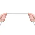 Dudao micro USB data charging cable 2.4A 1m white (L4M 1m white) Photo