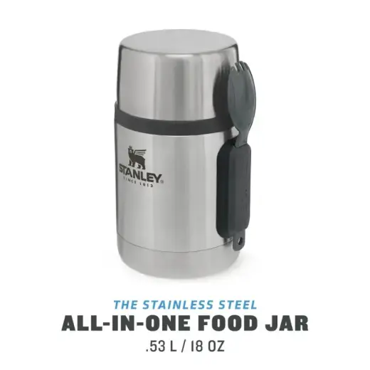 Termoss ēdienu The Stainless Steel All-In-One Food Jar 0,53L nerūsējošais tērauds Foto 2