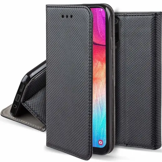 Fusion Magnet maciņš telefonam Xiaomi Redmi 8A melns