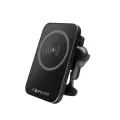 Forever car holder for air vent MACH-100 magnetic with wireless charging black 15W Photo
