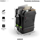 Multifunctional vacuum backpack Diablo Chairs Backpack Air black — Foto 7