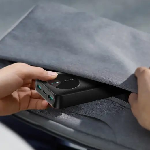 Joyroom JR-PBF14 ārējais akumulators (powerbank) | 20000 mAh | 12W | USB-A, USB-C | melns Foto 14