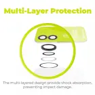 Mobile Origin Sapphire Lens guards, black - iPhone 16/16 Plus — Foto 2