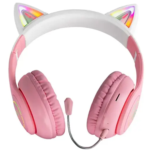 Defender słuchawki Bluetooth Freemotion B505 Led różowy|pink (63505) Foto 4