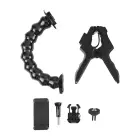 Adjustable mount for sporotome cameras Puluz with clamp — Foto 2