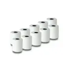 Qoltec Thermal roll 57 x 27 | 55g / m2 | 10 pcs. | BPA free Foto 1