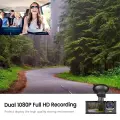 Car Dash Cam DVR-06 2,0 inches + rear camera Foto 3