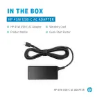 HP 45W USB-C AC Adapter — Foto 2