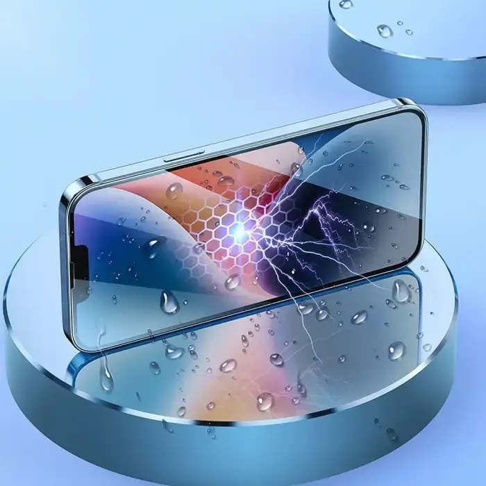 Tempered glass to iPhone 13 / 13 PRO / 14 / 16e (SE 4 2025) Hoco HD Anti-static 25 pcs G10 Foto 8