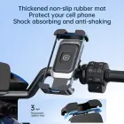 Blavec Uchwyt Rowerowy BV-02 Velo to handlebar (BV02-HSB) silver-black Photo