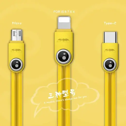 REMAX Cable Lemen RC-101m - USB to Micro USB - White Foto 9