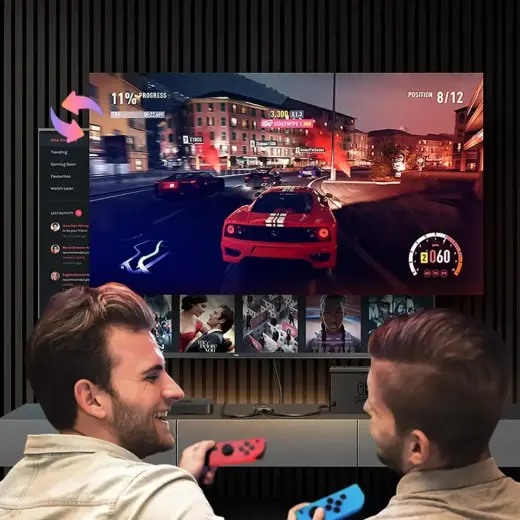 Ugreen switch HDMI splitter switch - 2x HDMI 4K 60Hz black (CM217) Foto 4