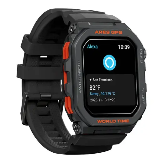 Zeblaze Ares GPS smartwatch (black) Фото num