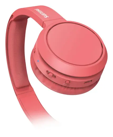 PHILIPS austiņas On-Ear ar Bluetooth, sarkanas Foto 6