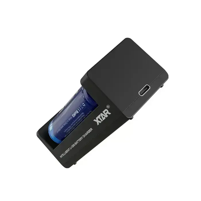 Mikroprocesora lādētājs Li-ion akumulatoru elementiem divdaļīgs 3.7V 10440-26650 no USB