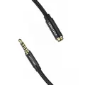TRRS 3.5mm Male to 3.5mm Female Audio Extender 1m Vention BHCBF Black Photo