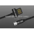 REMAX Cable Waist Drum RC-082m - USB to Micro USB - Grey Foto 10