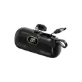 Forever mini MTB-100 external battery (powerbank) | 5000 mAh | 22.5W | Lightning, USB-C | LED display | black Photo