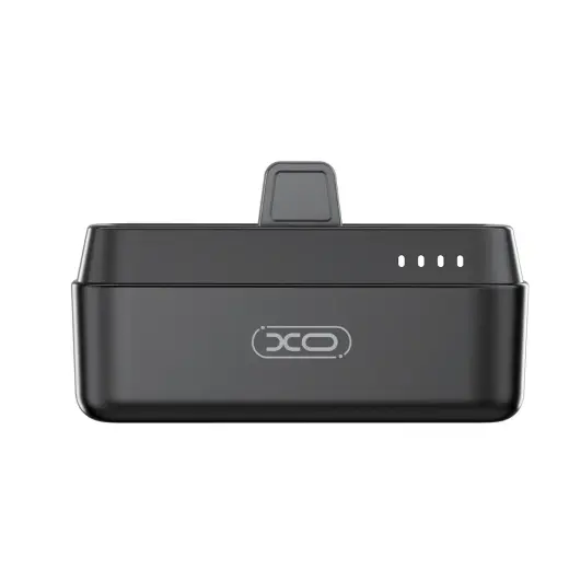 XO power bank mini PR244 20W 5000 mAh with Lightning connector black Photo