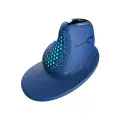 Wireless Ergonomic Mouse Delux M618XSD BT+2.4G RGB (blue) Фото num