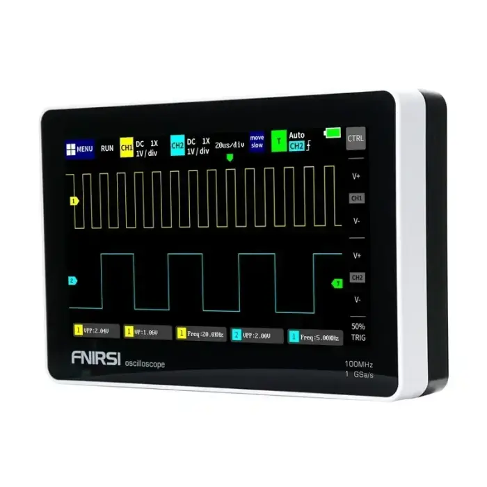 FNIRSI 1013D 7" portable tablet oscilloscope