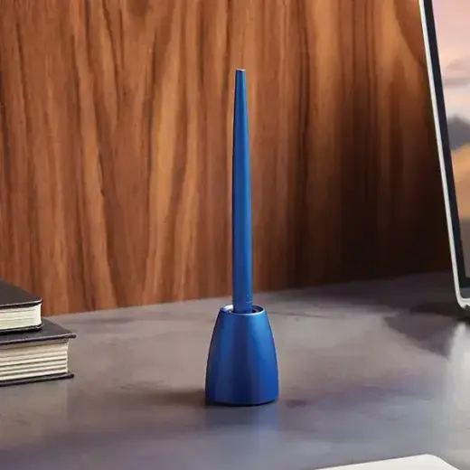 Lexon Scribalu Pen with Base blue LS64B1 Foto 4