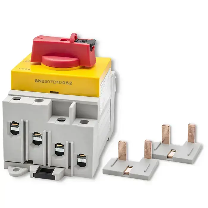 Qoltec DC isolator with locking function | Main switch | 1200V | 32A | 8kV | 4P Foto 6