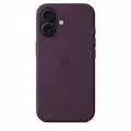 Silicone case with MagSafe for iPhone 16 - plum — Foto 5